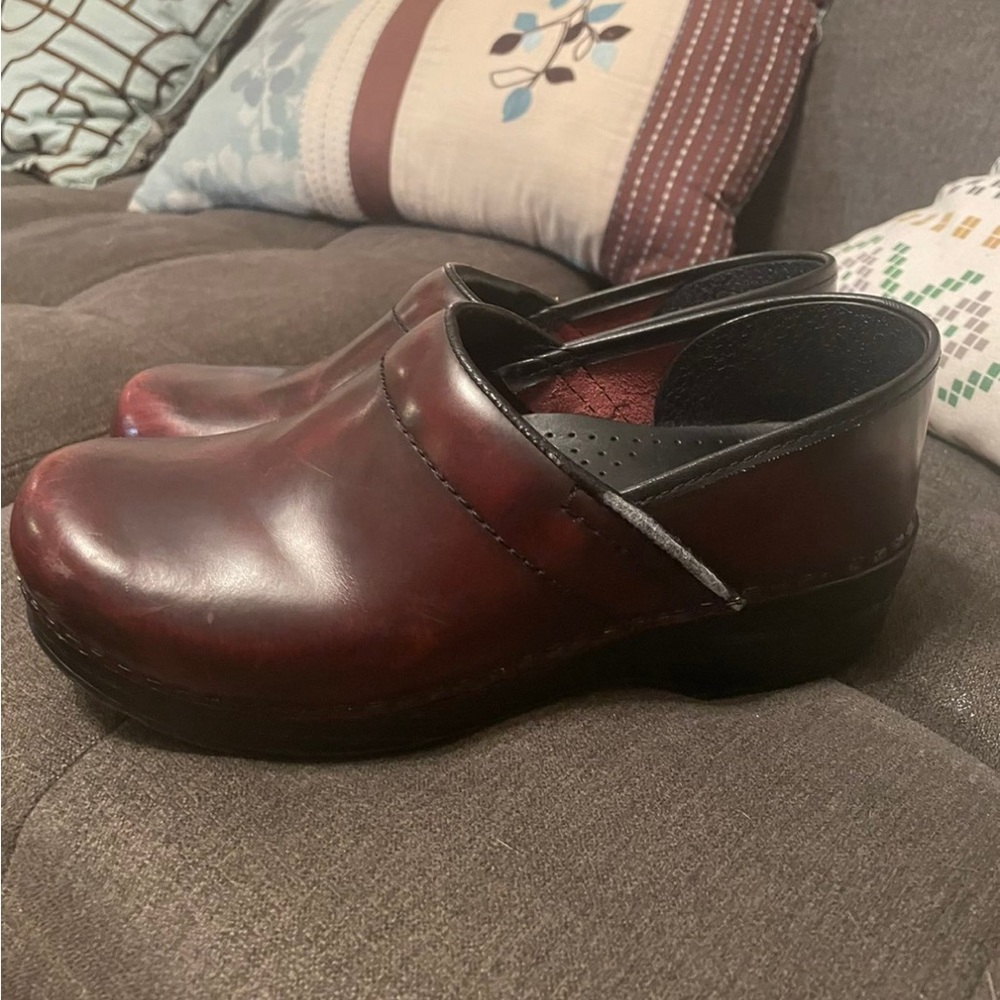 Dansko clogs, size 38, leather, LIKE NEW
